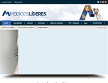 Tablet Screenshot of medicoslideres.com